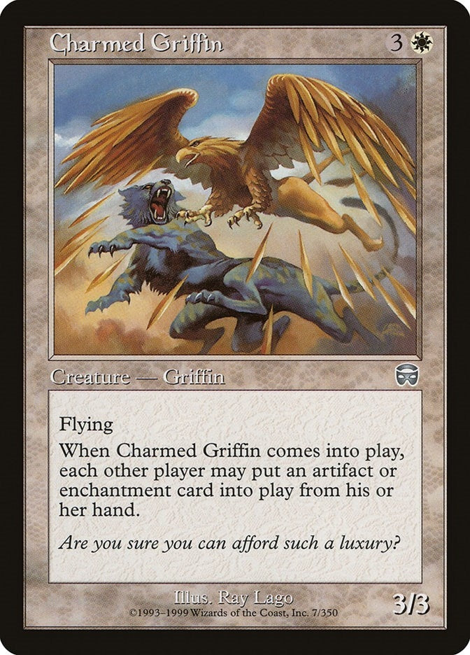 Charmed Griffin (7) (Mercadian Masques)
