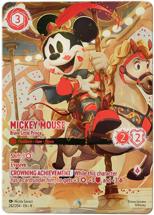 Mickey Mouse - Brave Little Prince (Iconic) (242/204) (Fabled)