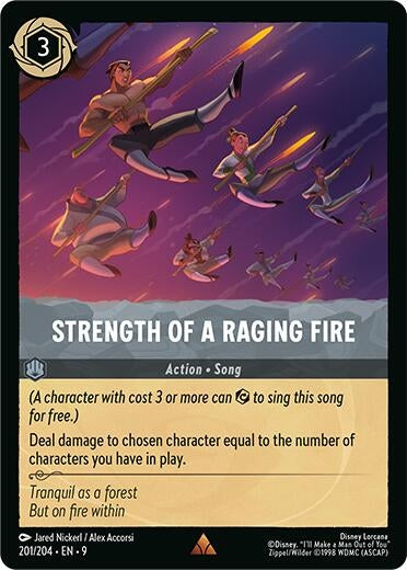 Strength of a Raging Fire (201/204) (Fabled)