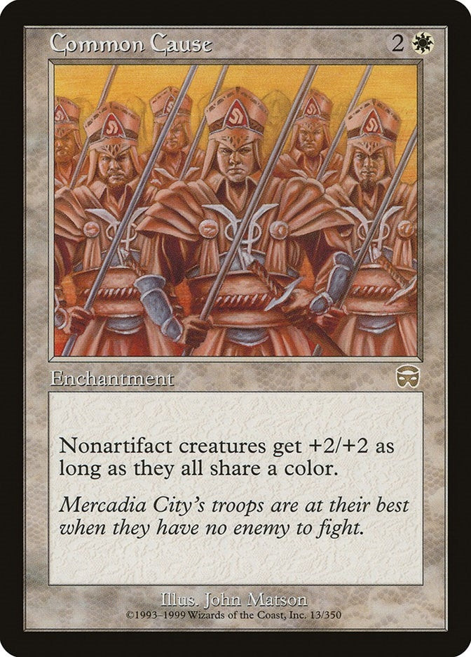 Image for Common Cause (13) (Mercadian Masques) - Magic: The Gathering