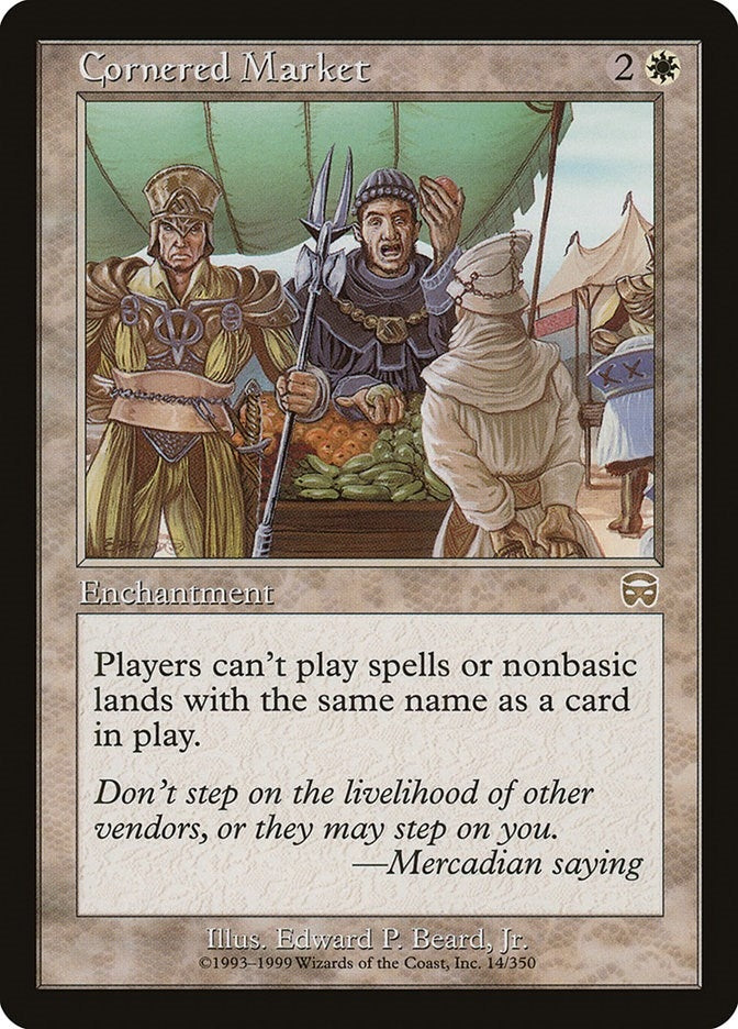Cornered Market (14) (Mercadian Masques)