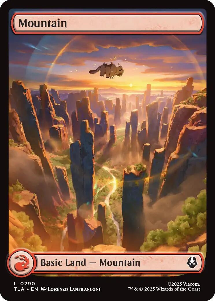 Image for Mountain (0290) (290) (TLA) - Magic: The Gathering