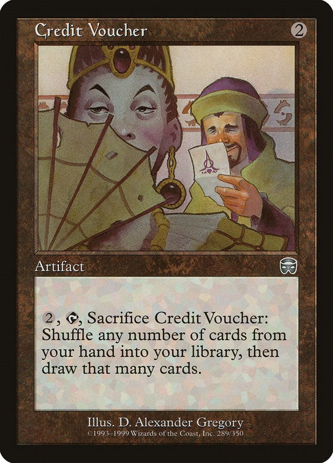 Credit Voucher (289) (Mercadian Masques)