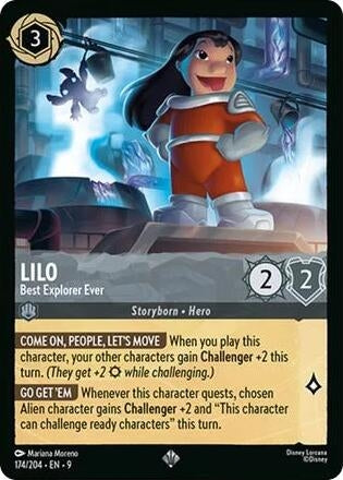 Lilo - Best Explorer Ever (174/204) (Fabled)