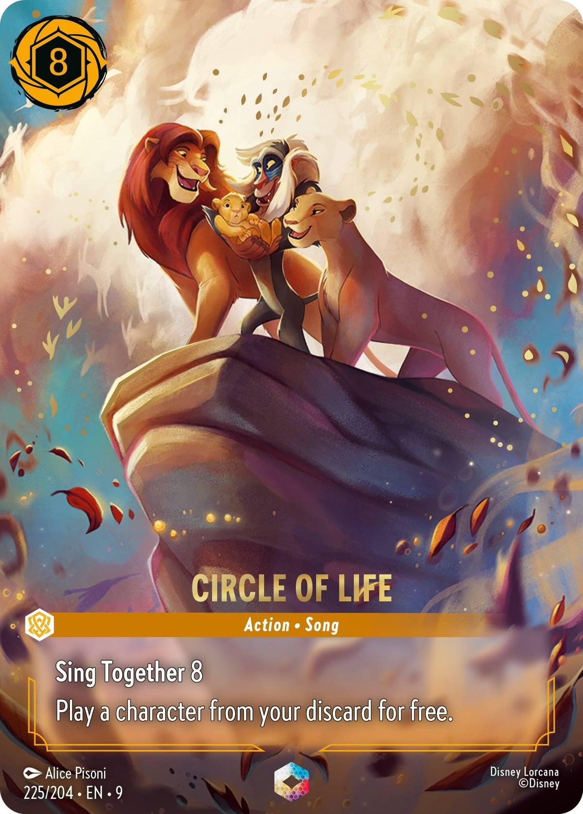 Circle of Life (Enchanted) (225/204) (Fabled)
