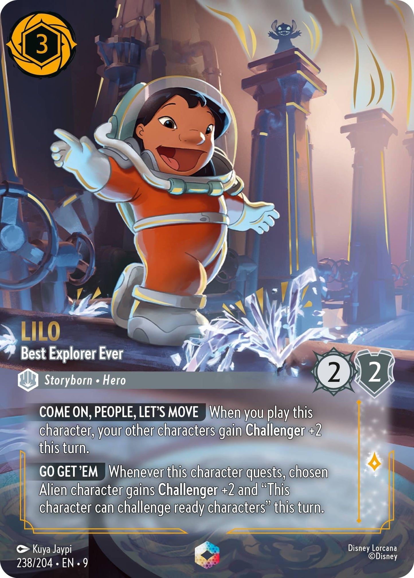 Lilo - Best Explorer Ever (Enchanted) (238/204) (Fabled)