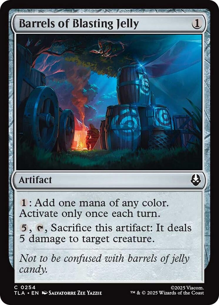 Image for Barrels of Blasting Jelly (254) (TLA) - Magic: The Gathering