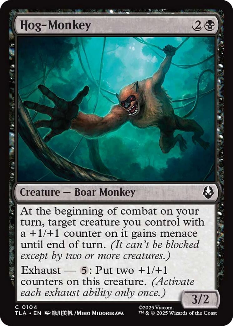 Image for Hog-Monkey (104) (TLA) - Magic: The Gathering