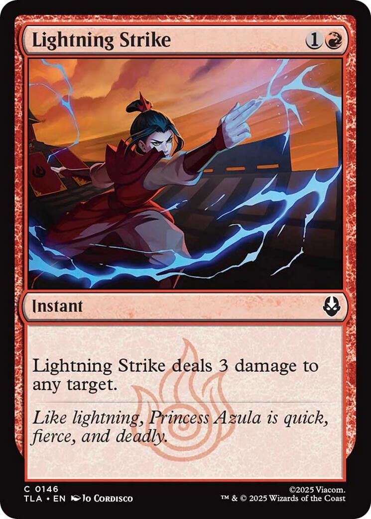 Image for Lightning Strike (146) (TLA) - Magic: The Gathering