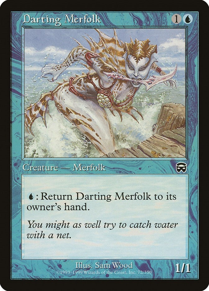 Darting Merfolk (72) (Mercadian Masques)