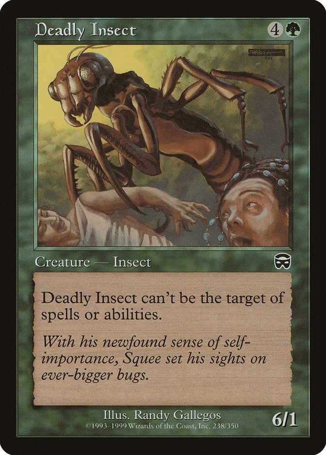 Deadly Insect (238) (Mercadian Masques)