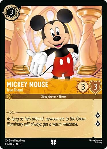 Mickey Mouse - True Friend (13/204) (Fabled)