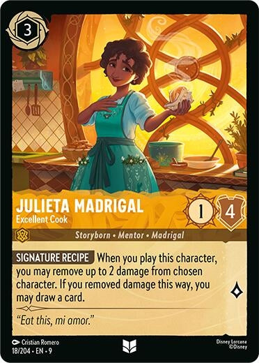 Julieta Madrigal - Excellent Cook (18/204) (Fabled)
