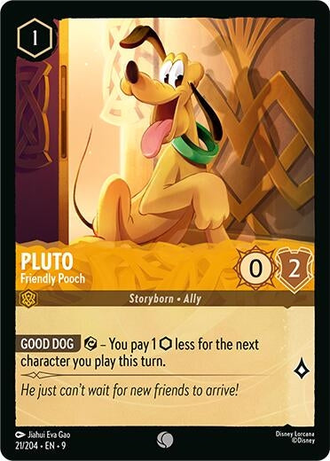 Pluto - Friendly Pooch (21/204) (Fabled)