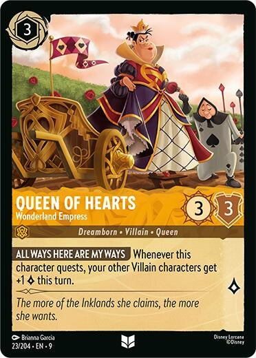 Queen of Hearts - Wonderland Empress (23/204) (Fabled)