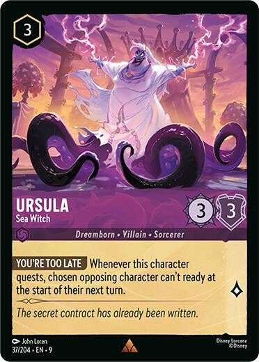 Ursula - Sea Witch (37/204) (Fabled)