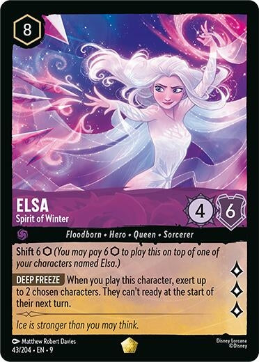 Elsa - Spirit of Winter (43/204) (Fabled)