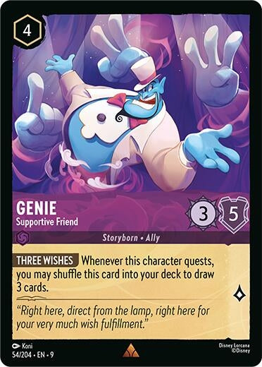 Genie - Supportive Friend (54/204) (Fabled)