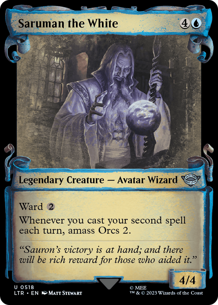 Saruman the White (Showcase Scrolls) (518) (LTR)