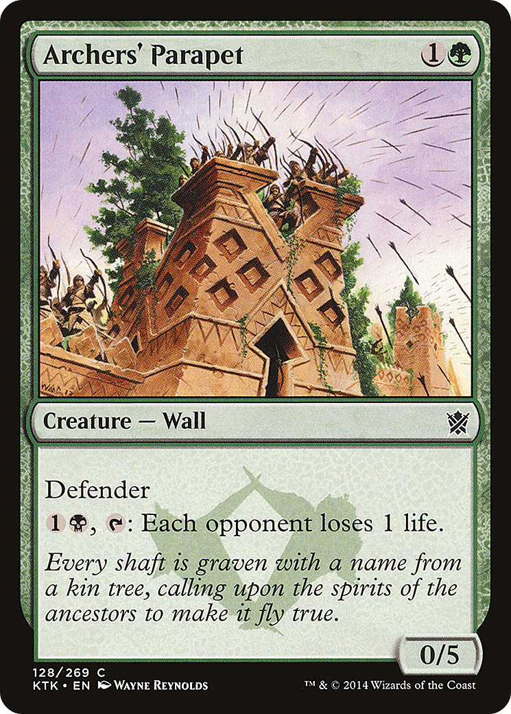 Archers' Parapet (128) (KTK)