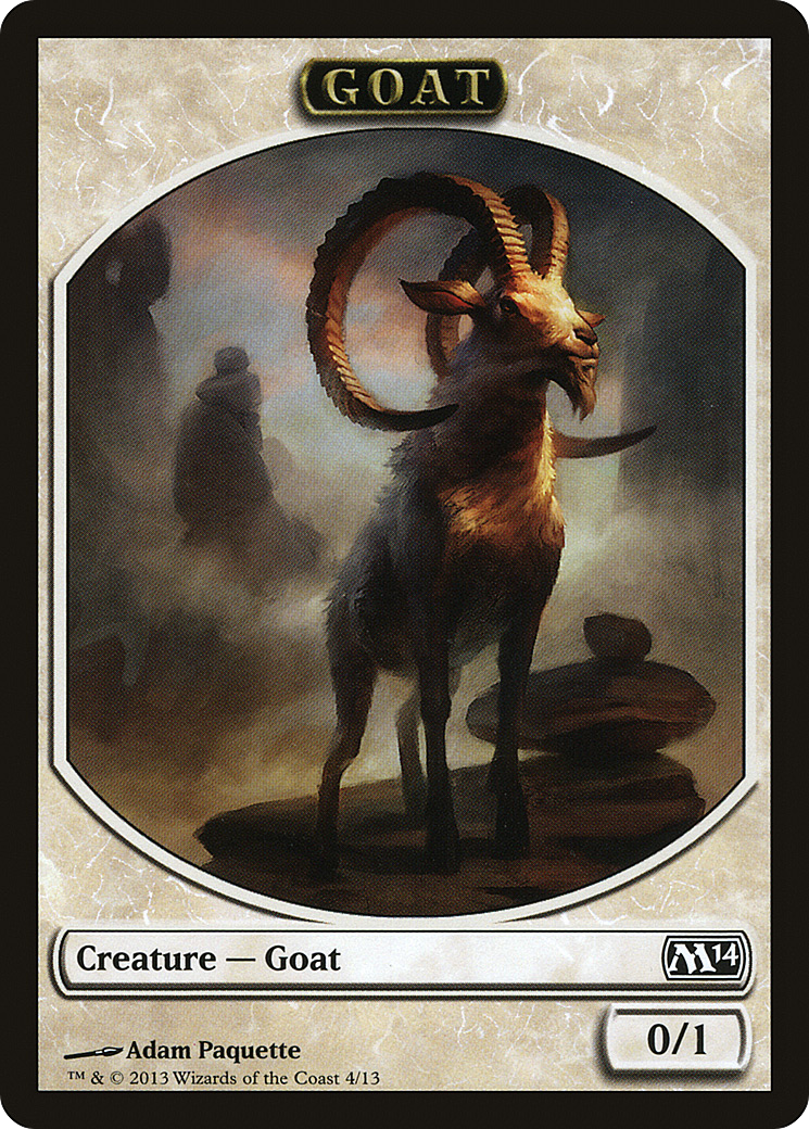 Goat Token (4) (M14)