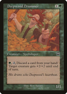 Image for Deepwood Drummer (239) (Mercadian Masques) - Magic: The Gathering