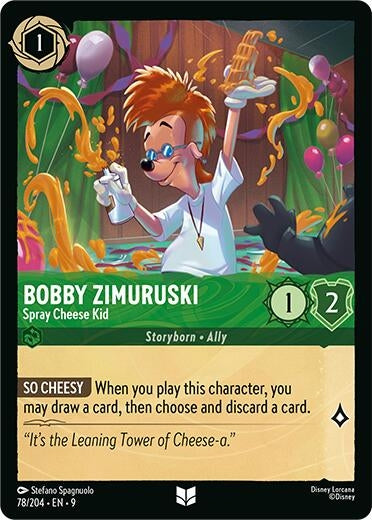Bobby Zimuruski - Spray Cheese Kid (78/204) (Fabled)