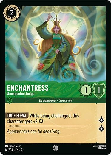 Enchantress - Unexpected Judge (81/204) (Fabled)