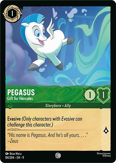 Pegasus - Gift for Hercules (84/204) (Fabled)