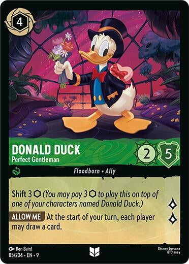 Donald Duck - Perfect Gentleman (85/204) (Fabled)