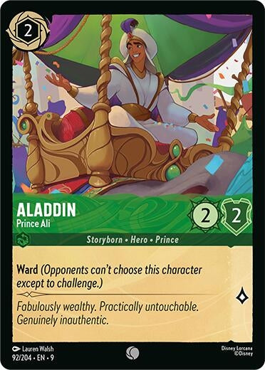 Aladdin - Prince Ali (92/204) (Fabled)