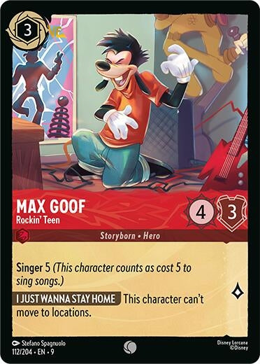 Max Goof - Rockin' Teen (112/204) (Fabled)