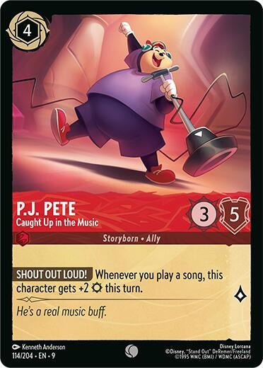 P.J. Pete - Caught Up in the Music (114/204) (Fabled)