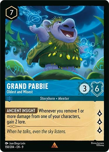 Grand Pabbie - Oldest and Wisest (150/204) (Fabled)