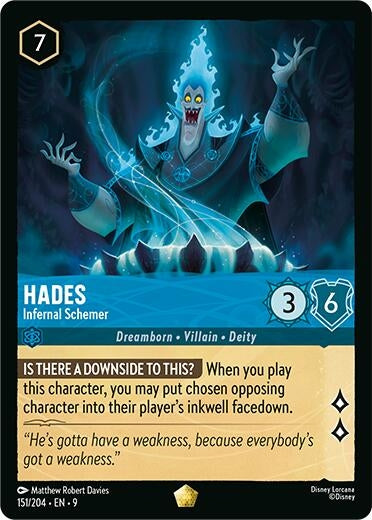 Hades - Infernal Schemer (151/204) (Fabled)