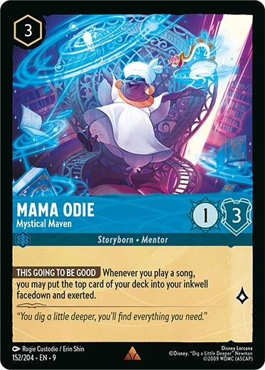 Mama Odie - Mystical Maven (152/204) (Fabled)