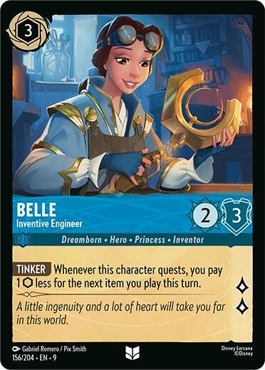 Belle - Inventive Engineer (156/204) (Fabled)
