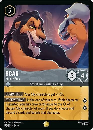 Scar - Finally King (175/204) (Fabled)