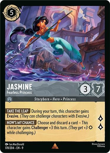 Jasmine - Fearless Princess (178/204) (Fabled)