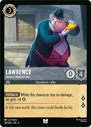 Lawrence - Jealous Manservant (187/204) (Fabled)