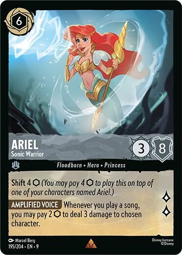 Ariel - Sonic Warrior (195/204) (Fabled)