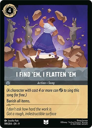I Find 'Em, I Flatten 'Em (199/204) (Fabled)