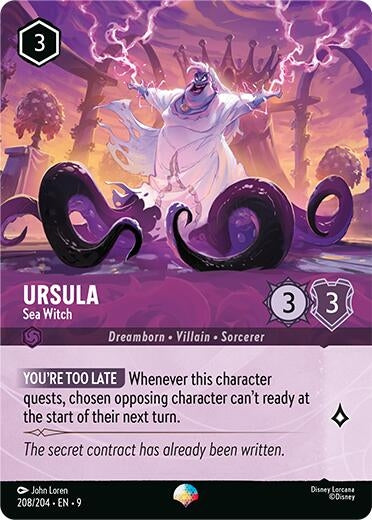 Ursula - Sea Witch (Epic) (208/204) (Fabled)