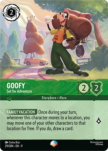 Goofy - Set for Adventure (Epic) (211/204) (Fabled)