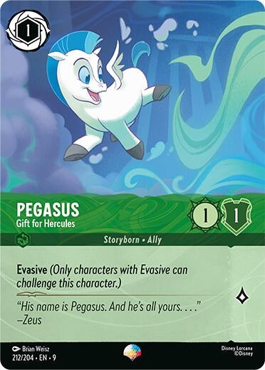 Pegasus - Gift for Hercules (Epic) (212/204) (Fabled)