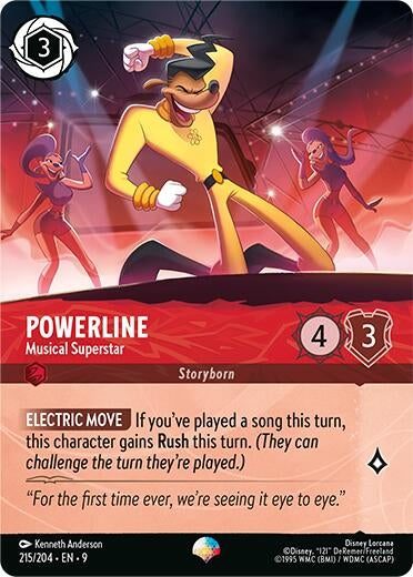 Powerline - Musical Superstar (Epic) (215/204) (Fabled)