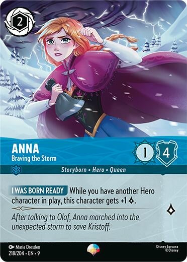 Anna - Braving the Storm (Epic) (218/204) (Fabled)
