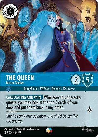 The Queen - Mirror Seeker (Epic) (219/204) (Fabled)