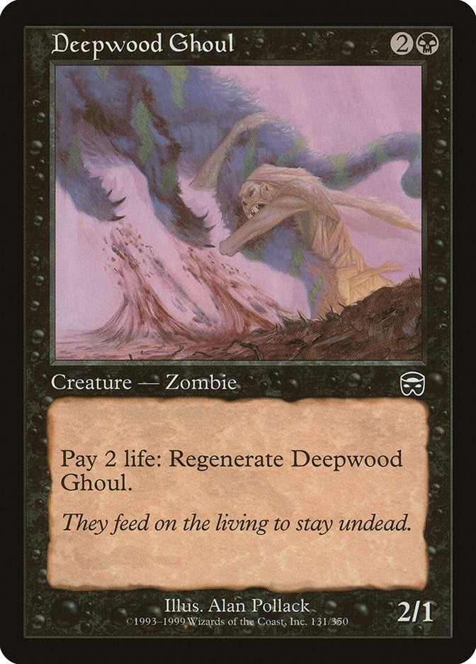 Deepwood Ghoul (131) (Mercadian Masques)