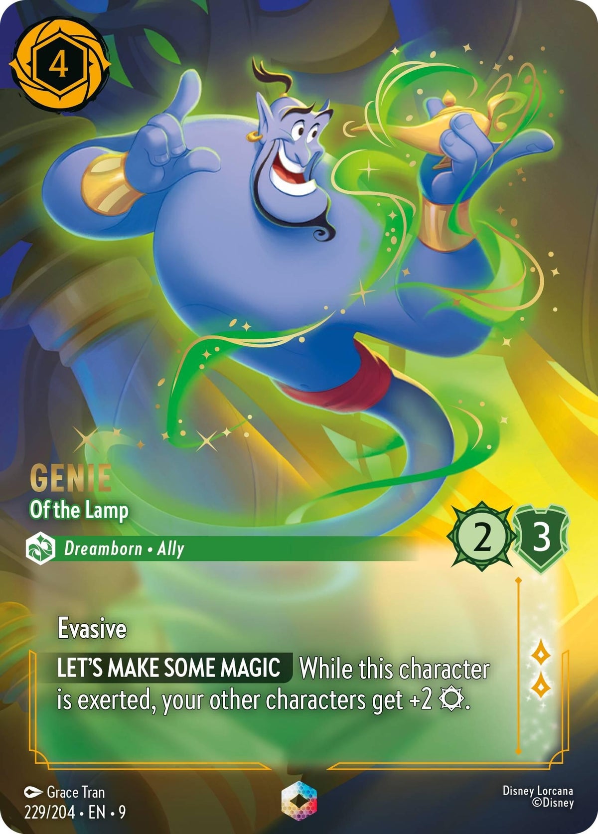 Genie - Of the Lamp (Enchanted) (229/204) (Fabled)